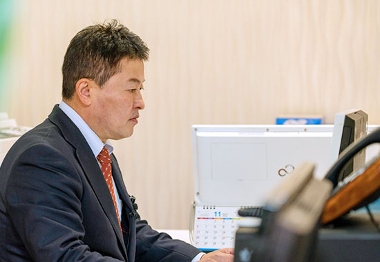 当社代表自ら対応し、スピーディなお取引を実現！